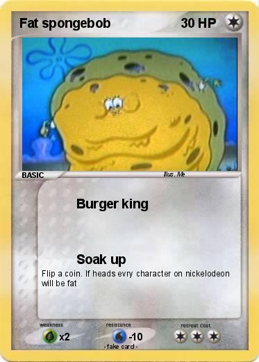 Pokemon Fat spongebob