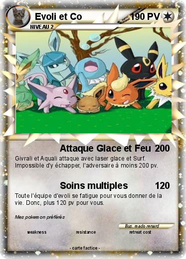 Pokemon Evoli et Co