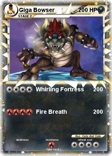 Pokemon Giga Bowser