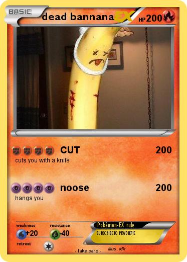 Pokemon dead bannana