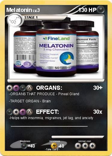 Pokemon Melatonin