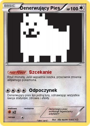 Pokemon Denerwujący Pies