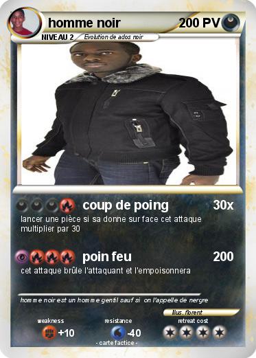 Pokemon homme noir