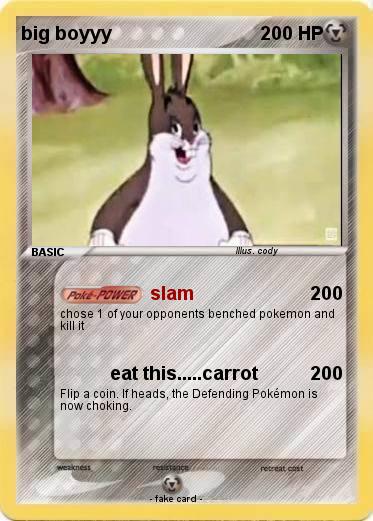 Pokemon big boyyy