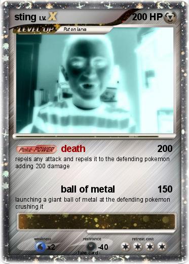 Pokemon sting