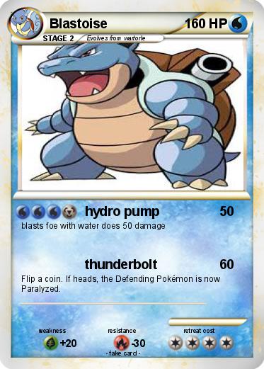 Pokemon Blastoise