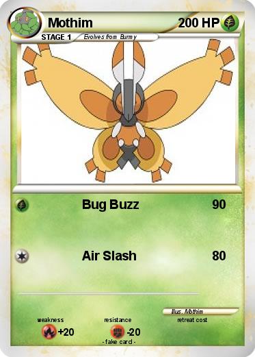 Pokemon Mothim