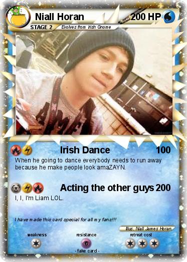 Pokemon Niall Horan