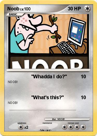 Pokemon Noob