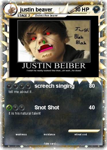 Pokemon justin beaver