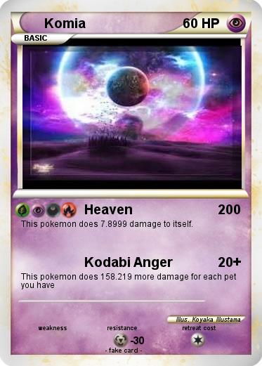 Pokemon Komia
