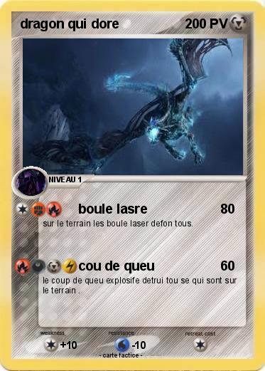 Pokemon dragon qui dore