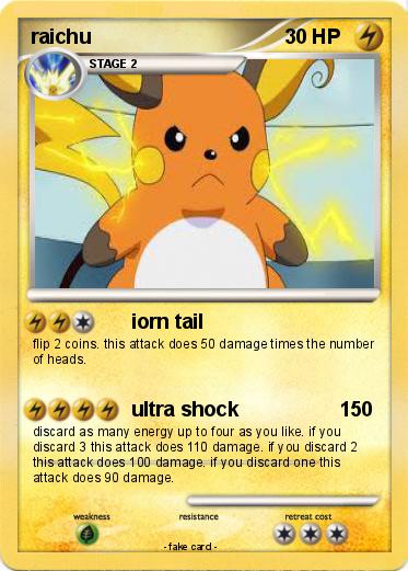 Pokemon raichu