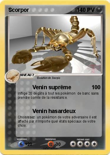 Pokemon Scorpor