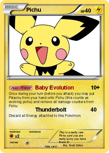 Pokemon Pichu