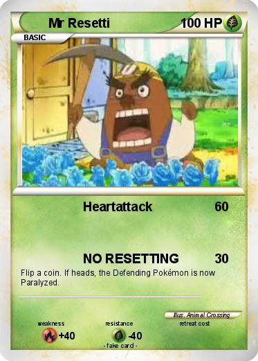 Pokemon Mr Resetti