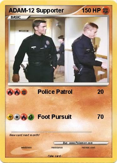 Pokemon ADAM-12 Supporter