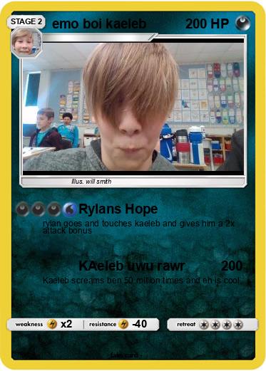 Pokemon emo boi kaeleb