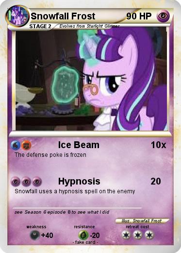 Pokemon Snowfall Frost