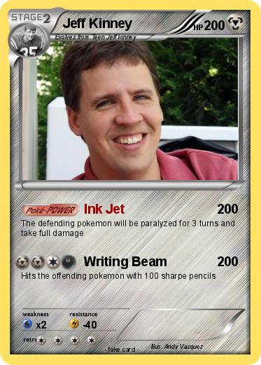 Pokemon Jeff Kinney