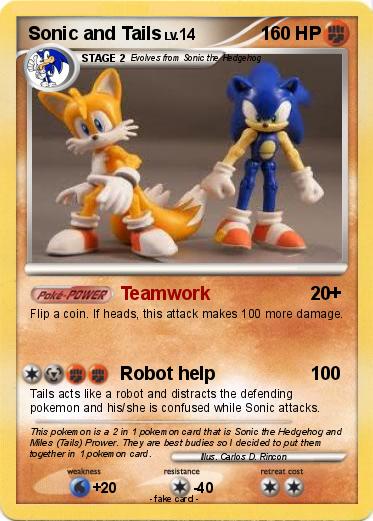 Pokemon Sonic and Tails