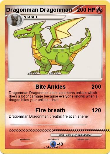 Pokemon Dragonman Dragonman