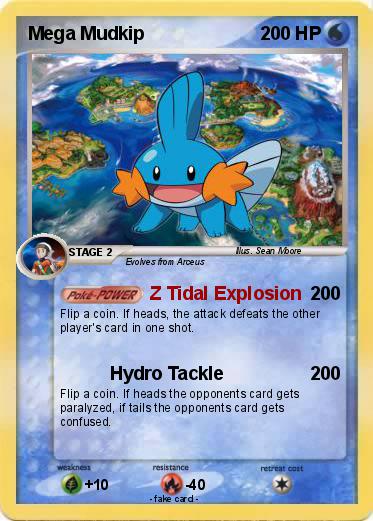Pokemon Mega Mudkip