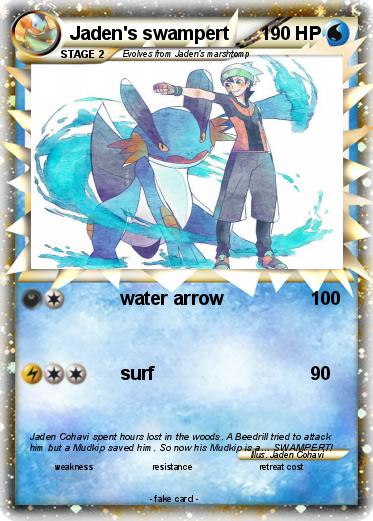 Pokemon Jaden's swampert