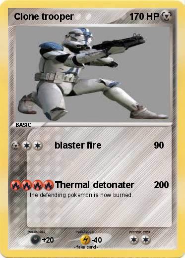 Pokemon Clone trooper