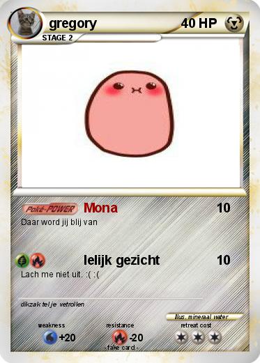 Pokemon gregory