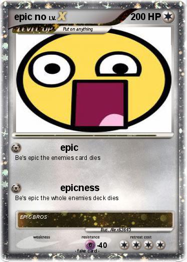 Pokemon epic no