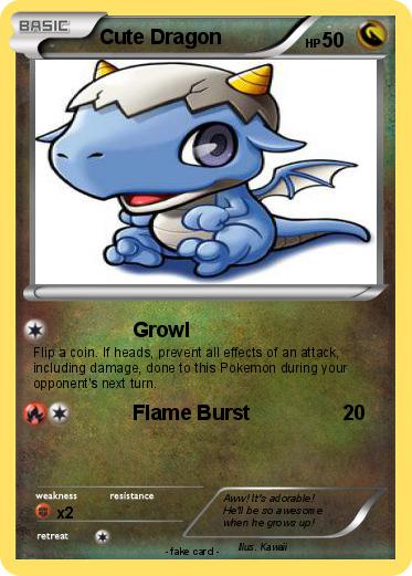 Pokemon Cute Dragon