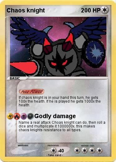 Pokemon Chaos knight