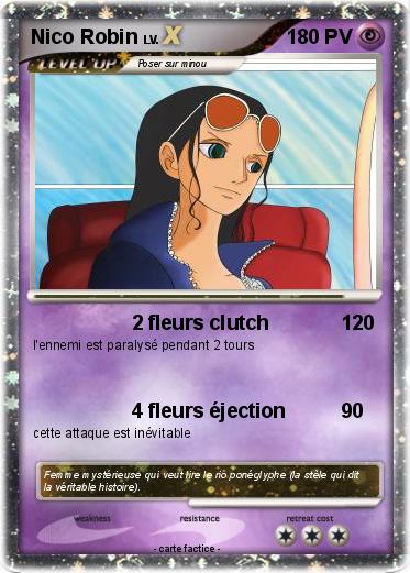 Pokemon Nico Robin