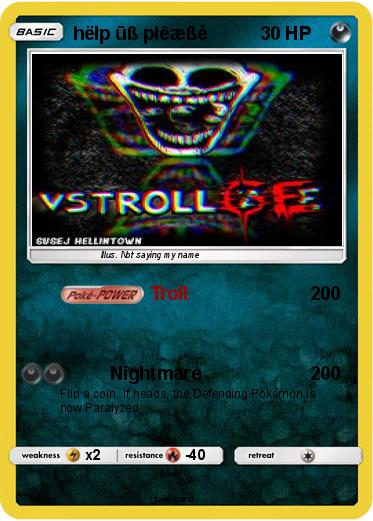Pokemon hëłp ūß płêæßė