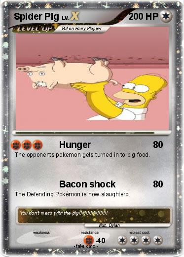 Pokemon Spider Pig