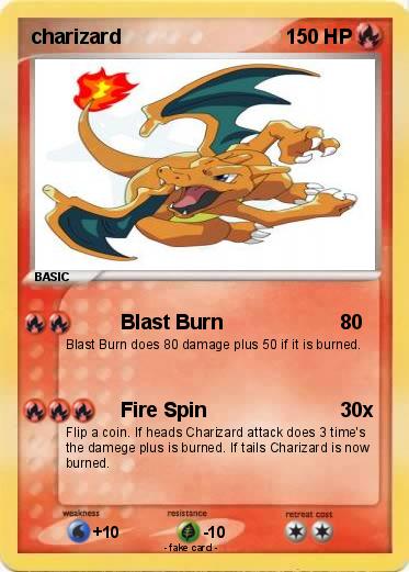 Pokemon charizard