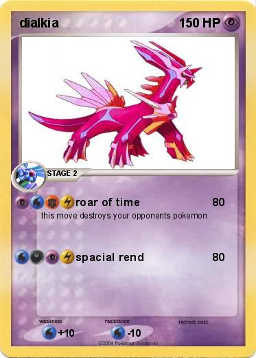 Pokemon dialkia