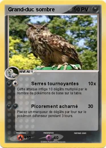 Pokemon Grand-duc sombre