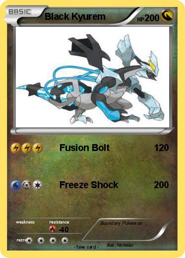 Pokemon Black Kyurem