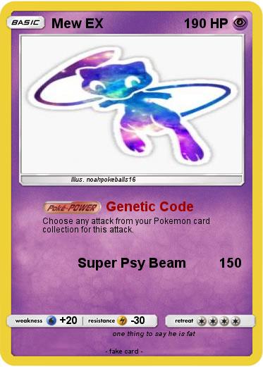 Pokemon Mew EX