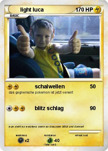 Pokemon light luca