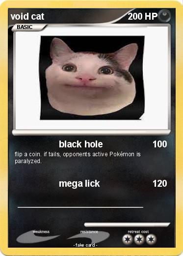 Pokemon void cat