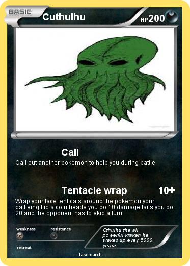 Pokemon Cuthulhu