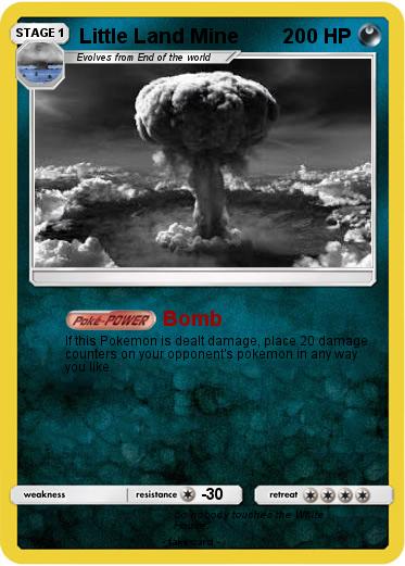 Pokemon Little Land Mine
