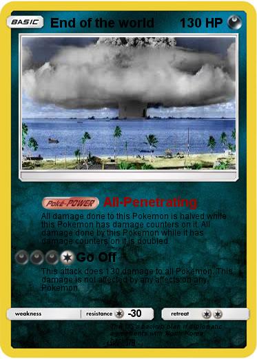 Pokemon End of the world