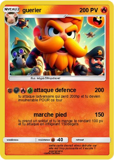 Pokemon guerier