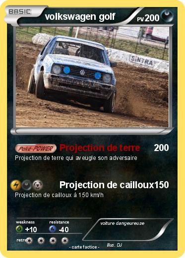 Pokemon volkswagen golf