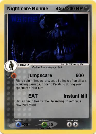 Pokemon Nightmare Bonnie      4567