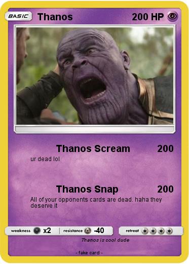 Pokemon Thanos